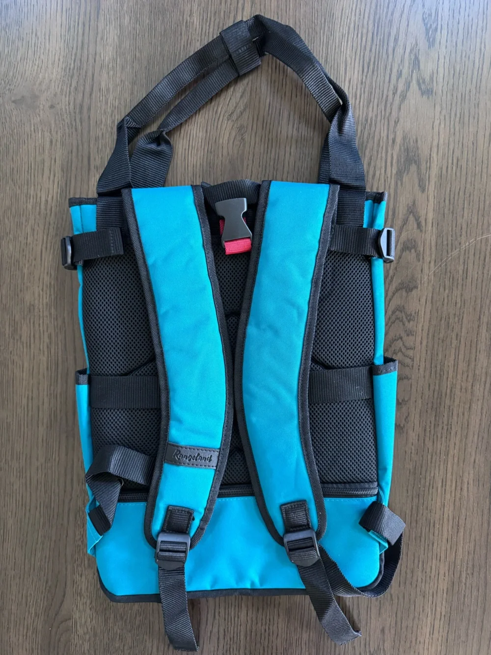 NWT Rangeland Multi-Pocket Backpack Tote with Black Straps